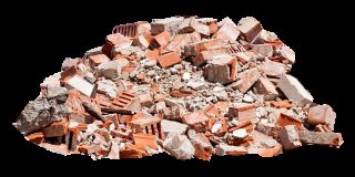 Abfallart Bauschutt Haufen