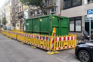 Container auf öffentlichem Grund